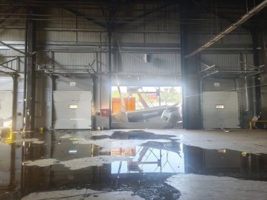 зруйнований хаб Укрпошти у Харкові