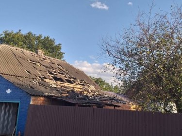 Фото 2 — Враг нанес удар дроном-камикадзе по Харьковщине: обстрелял три района области (ФОТО)