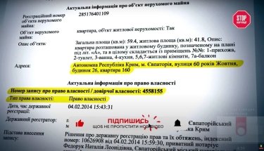 Фото 2 — «Слуга народу» Безгін імовірно переписав квартиру в Криму на родичку-«єдинороску» – ЗМІ