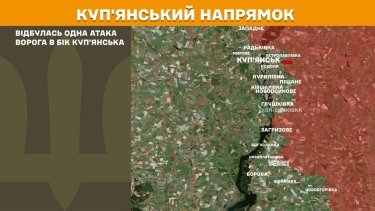 Фото 9 — Карта бойових дій в Україні на 23 липня 2026 року