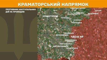 Фото 19 — Карта бойових дій в Україні на 31 березня 2026 року