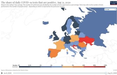 Фото 2 — Украина имеет худший показатель по тестам на COVID-19 в Европе — экс-замглавы Минздрава