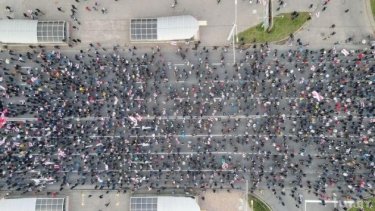 Фото 4 — Протесты в Минске: полиция устроила стрельбу резиновыми пулями (ФОТО, ВИДЕО)