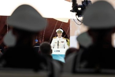 Фото 3 — В Стамбуле спустили на воду украинский корвет "Гетман Иван Выговский"