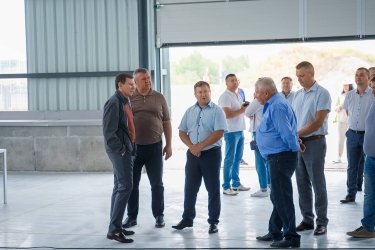 Фото 3 — Сухой порт в Винницкой области принял первые грузы (ФОТО)