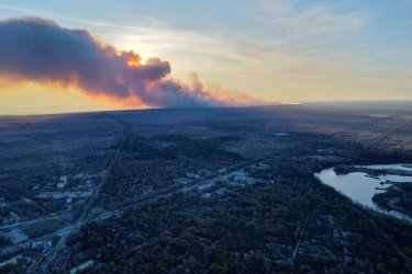 Фото 5 — Чернобыль в огне: как на фоне коронавируса власти скрывают масштабы пожара в Зоне ЧАЭС