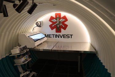 Фото 6 — "Метінвест" створив шпиталь-укриття за 20 млн: чи збирається компанія заробляти на підземному будівництві
