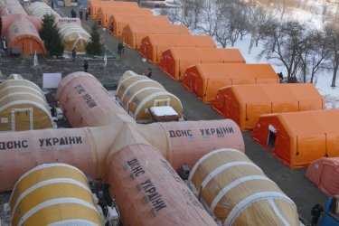 Фото 2 — На Прикарпатье развернули первый в Украине мобильный госпиталь для пациентов с COVID-19