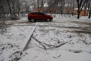 Фото 68 — На юге Украины из-за снега закрыли дороги, фуры не пускают даже в Киев (ФОТО, ВИДЕО)
