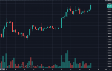 Фото 2 — Стоимость биткойна подскочила почти до $9 тысяч