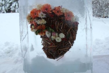 Фото 4 — Выставка цветов в ледяных глыбах и снежных скульптур открылась на Певческом поле