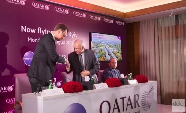 Фото 2 — Qatar Airways пришла в Украину без ссор с МАУ и "Борисполем"