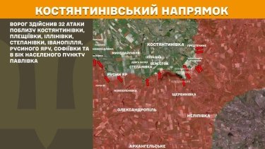 Фото 19 — Карта боевых действий в Украине на 8 апреля 2026 года