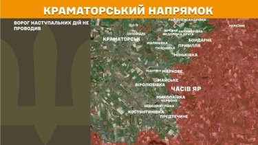 Фото 19 — Карта бойових дій в Україні на 3 червня 2026 року