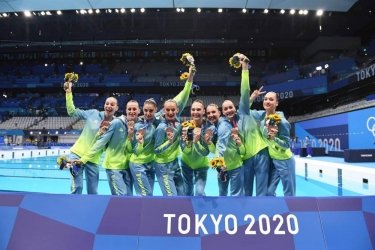 Фото 3 — Бронзовую медаль Украине на Олимпиаде-2020 принесла команда по артистическому плаванию