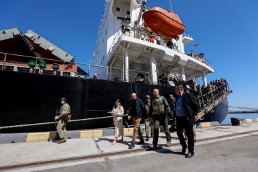 Фото 5 — "Потрібна глобальна відповідь": Глава ЄС обговорив з керівництвом України розблокування її портів для експорту зерна