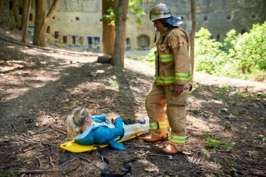 Фото 8 — У пошуках нових ідей для серiалiв: "Виклик" у взаємодії з реальними рятувальниками