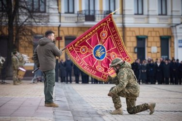 Фото 13 — "Февраль. Год. Несокрушимость": в Киеве прошли торжественные мероприятия к годовщине войны (ФОТО/ВИДЕО)