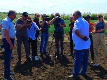 Фото 5 — В Одесской области засеяли первые экспериментальные поля хлопка (ФОТО)
