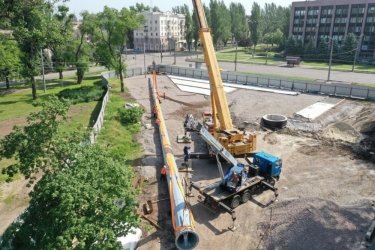 Фото 2 — Криворожский флагшток вошел в тройку крупнейших в стране — Резниченко