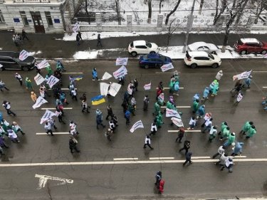 Фото 8 — SaveФОП: в центре Киева снова бастуют предприниматели (ФОТО, ВИДЕО)