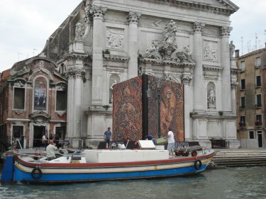 Фото 8 — Украинский павильон на Венецианской биеннале открылся в церкви Сан-Фантин (ФОТО)