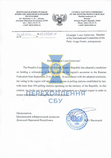 Фото 7 — Террористы "ДНР" "нарисовали" себе иностранных наблюдателей на фейковом референдуме "задним числом", - СБУ