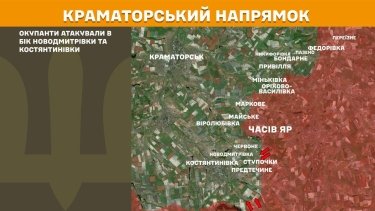 Фото 19 — Карта бойових дій в Україні на 25 лютого 2026 року