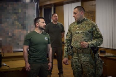 Фото 32 — Зеленський на Донеччині відвідав підрозділ ІПСО (ФОТО)