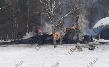 Фото 6 — На Чернігівщині згорів будинок арештованого бізнесмена Мазепи (ФОТО, ВІДЕО)