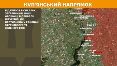 Фото 15 — Карта бойових дій в Україні на 29 травня 2025 року