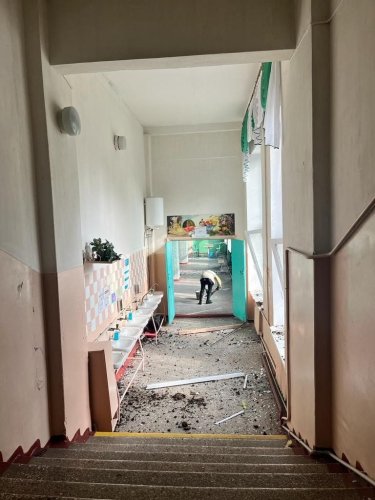 Фото 4 — Россияне ночью обстреляли Краматорск: в ОВА рассказали о последствиях (ФОТО)