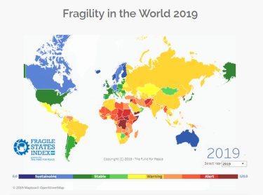 Фото 2 — Индекс хрупкости: Украина на 91 месте из 178 стран мира