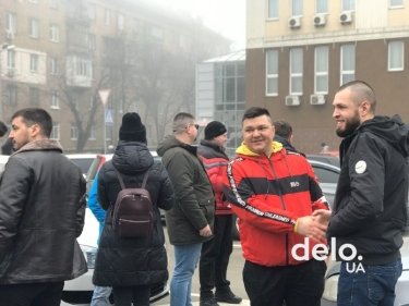 Фото 8 — "Мы хотим легализации": в Киеве таксисты-частники устроили автопробег за свои права (ФОТО)