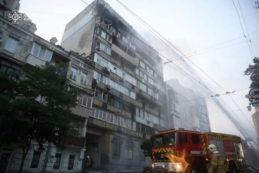 Фото 3 — Вночі Київ потерпав від комбінованої масованої атаки:є загиблі та постраждалі (ФОТО)