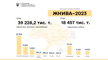 Фото 2 — Жнива-2023: в яких областях зібрали найбільший врожай зернових