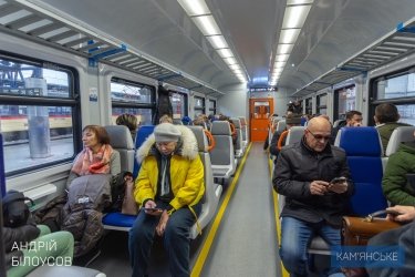 Фото 3 — Электропоезд Dnipro City Express совершил первый рейс из Каменского
