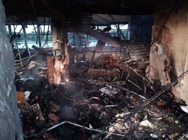 Фото 5 — Ночная атака дронами по объектам инфраструктуры в Одесской области: поврежден элеватор (ФОТО)
