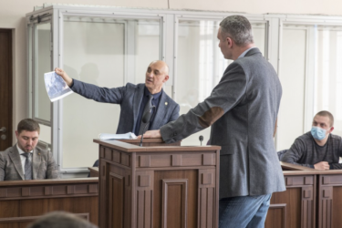 Фото 6 — Кличко дал показания в суде над "беркутовцами" по расстрелам на Майдане (ФОТО)