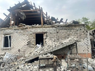 Фото 2 — В Днепре ракетным ударом разрушен объект транспортной инфраструктуры