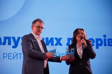 Максим Бироваш (Топ100) та Тетяна Петрук (Метінвест)