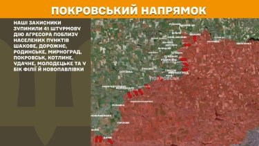 Фото 21 — Карта бойових дій в Україні на 26 січня 2026 року