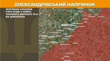 Фото 22 — Карта бойових дій в Україні на 8 червня 2026 року
