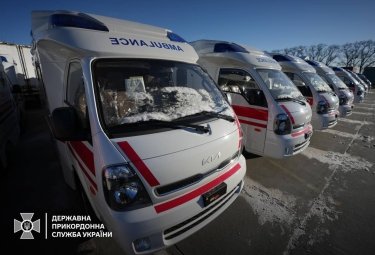 Фото 2 — Пограничники получили 17 санитарных автомобилей для эвакуации