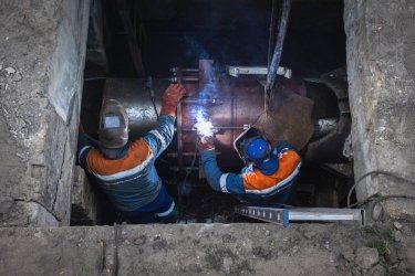 Фото 6 — "Киевтеплоэнерго" обновляет теплосети столицы перед отопительным сезоном (ФОТО)