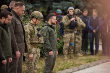 Фото 9 — Зеленський приїхав в деокупований Ізюм