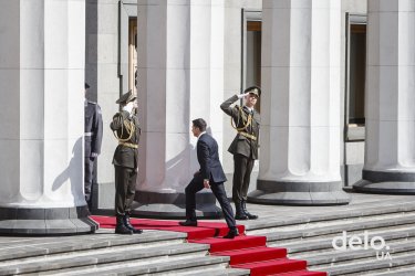 Фото 6 — Как Владимир Зеленский приносил присягу народу Украины (ФОТО)