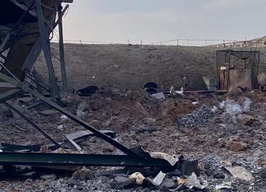 Фото 14 — Военные показали фото последствий удара по ОПЗ (ФОТО, ВИДЕО)