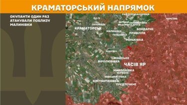 Фото 21 — Карта бойових дій в Україні на 26 червня 2026 року