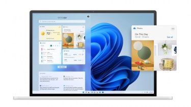 Фото 4 — Microsoft представила Windows 11 с меню "Пуск" посреди панели задач: как выглядит новая ОС